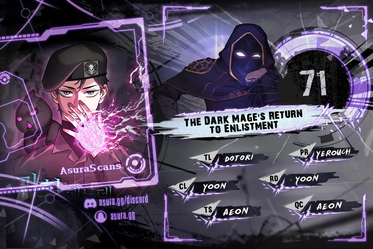 The Dark Mage's Return to Enlistment Chapter 71 Page 1