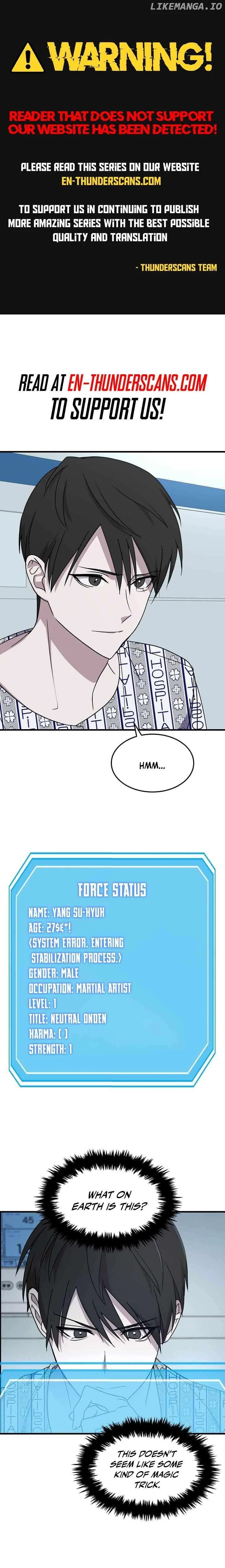 The God of War Is Leveling Up Chapter 2 Page 1