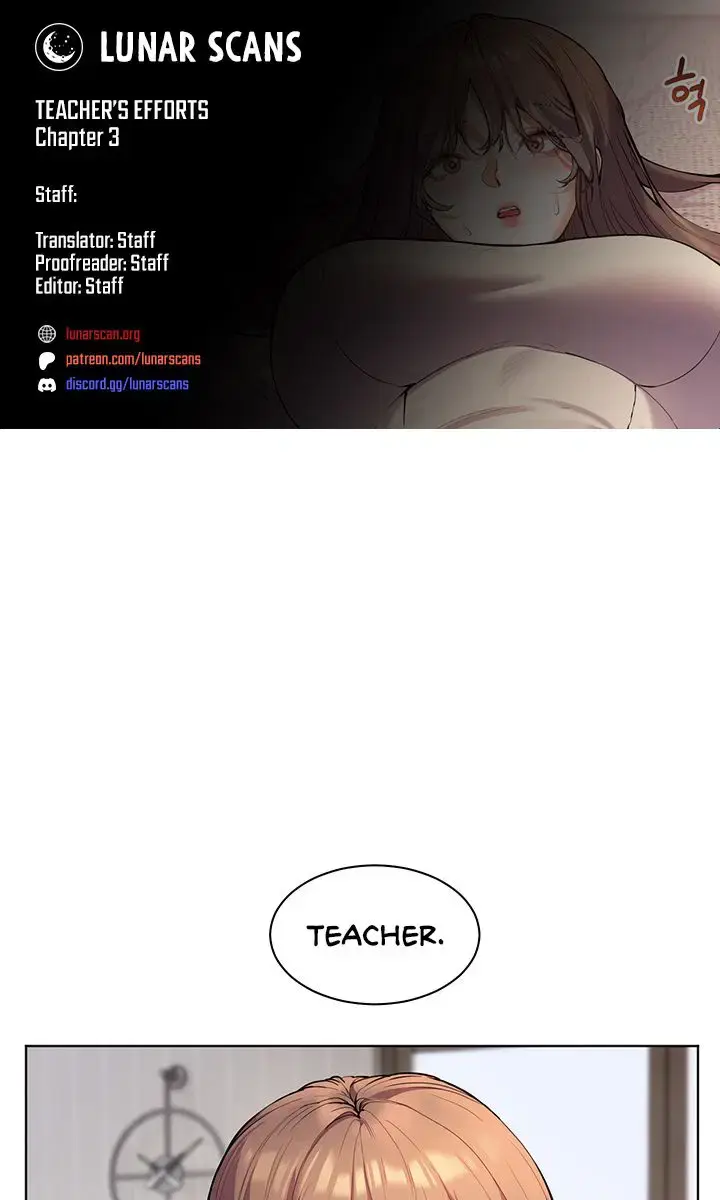 Teacher's Efforts Chapter 3 Page 1