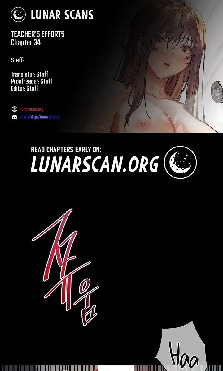 Teacher's Efforts Chapter 34 Page 1