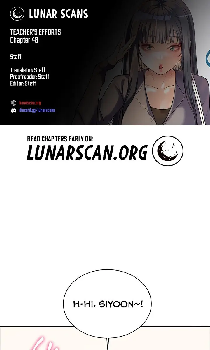 Teacher's Efforts Chapter 48 Page 1