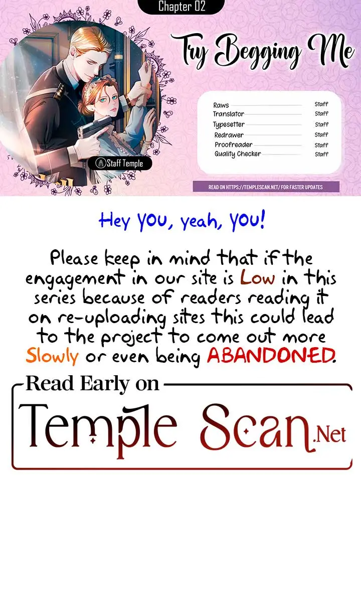 Try Begging Me Chapter 2 Page 2
