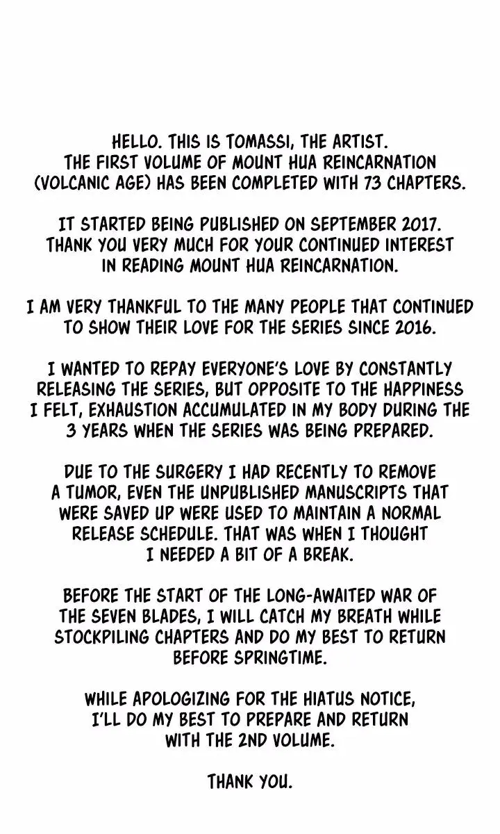 Volcanic Age Chapter 73 Page 96